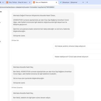 Yanlış Ürün Gönderimi Sonrası İade Sürecinde Mağdur Edildim