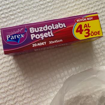 Parex Buzdolabı Poşetleri Kolayca Yırtılıyor