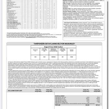 Türk Telekom Prime Tarifeye Geçişte Söz Verilen Ücretsiz İşlem İçin Ek Ücret Ve Bilgi Eksikliği