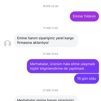 Siparişim Teslim Edilmedi, İletişim Kuramıyorum Ve Para İadesi Yapılmadı