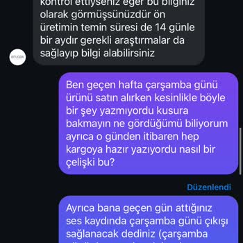 İade Talebim Keyfi Şekilde Reddedildi