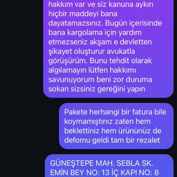 İade Talebim Keyfi Şekilde Reddedildi