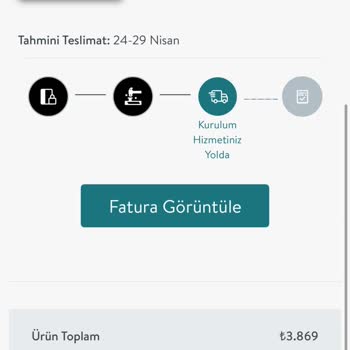 Sipariş Sonrası Kurulum Hizmeti Gecikti, Destek Alınamıyor
