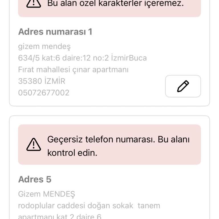 Adres Seçimi Sorunu Alışverişi Engelliyor