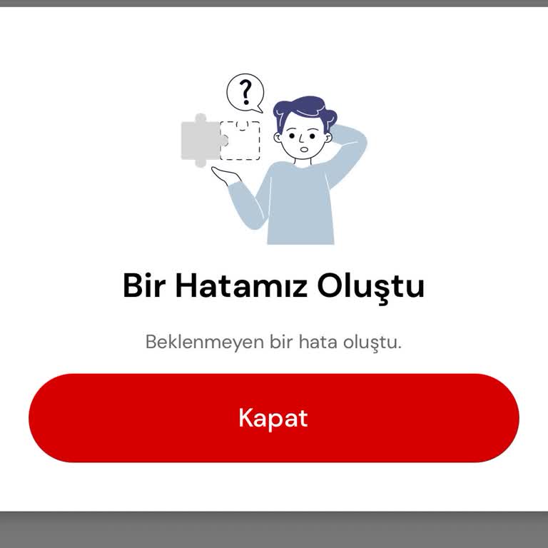 Passolig Uygulamasına Girişte Sürekli Hata Alıyorum, Çözüm Bekliyorum