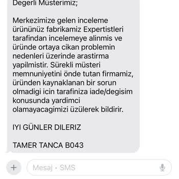 Satın Aldığım Üründe Yaşadığım Ses Sorununa Çözüm Bulunmadı