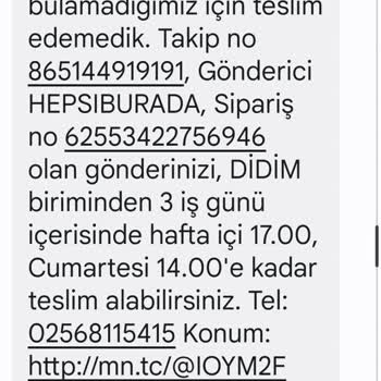 Kimlik Gösterdiğim Halde Kargom Teslim Edilmedi