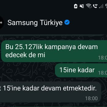 Samsung Kampanya Alışverişinde Sistem Hatası Ve Yetersiz Çözüm