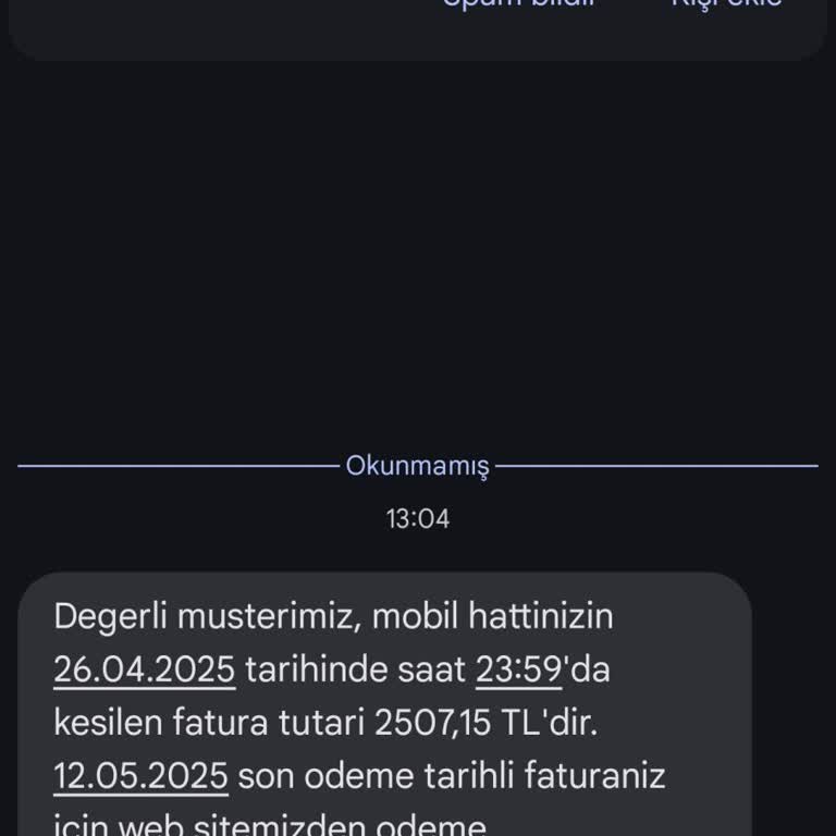 Çekmeyen Hattan Cayma Bedeli Şoku