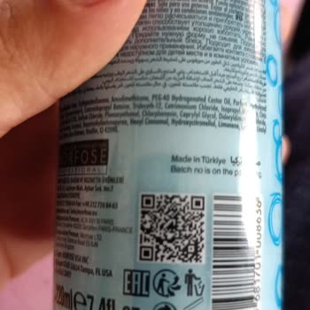 Morfose Mavi Fön Suyunun Kokusu Değişti Ve Kullanamıyorum