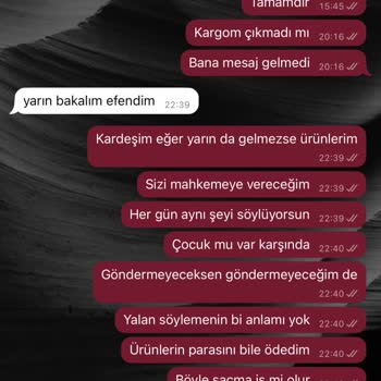 Siparişim Günlerdir Gönderilmiyor, Müşteriyle Dalga Geçiliyor