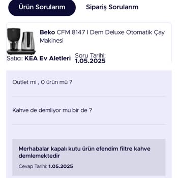 Stokta Olmayan Ürün İçin Sipariş Ve İptal Mağduriyeti