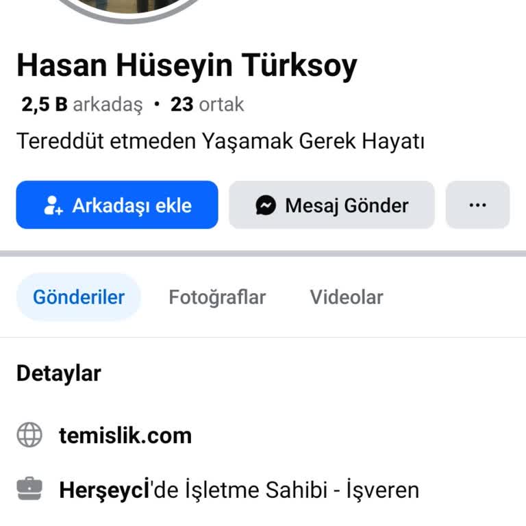 Tehdit İçerikli Paylaşımlar Yapan Hesabın Kapatılmasını Talep Ediyorum