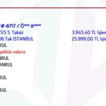 Kredi Kartı Ekstresinde Fazladan Ücret Yansıtılması Ve İade Talebi