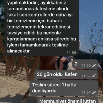 Ayakkabımın Tamiratı Bir Ayı Geçti, Sürekli Oyalıyorlar