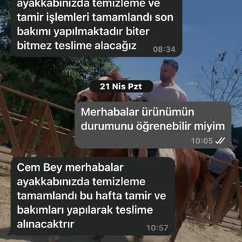 Ayakkabımın Tamiratı Bir Ayı Geçti, Sürekli Oyalıyorlar