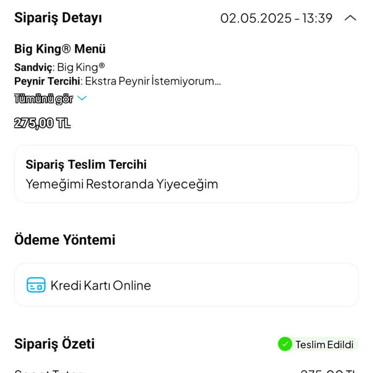 Sipariş İptalinde Restorana Ulaşamama Sorunu