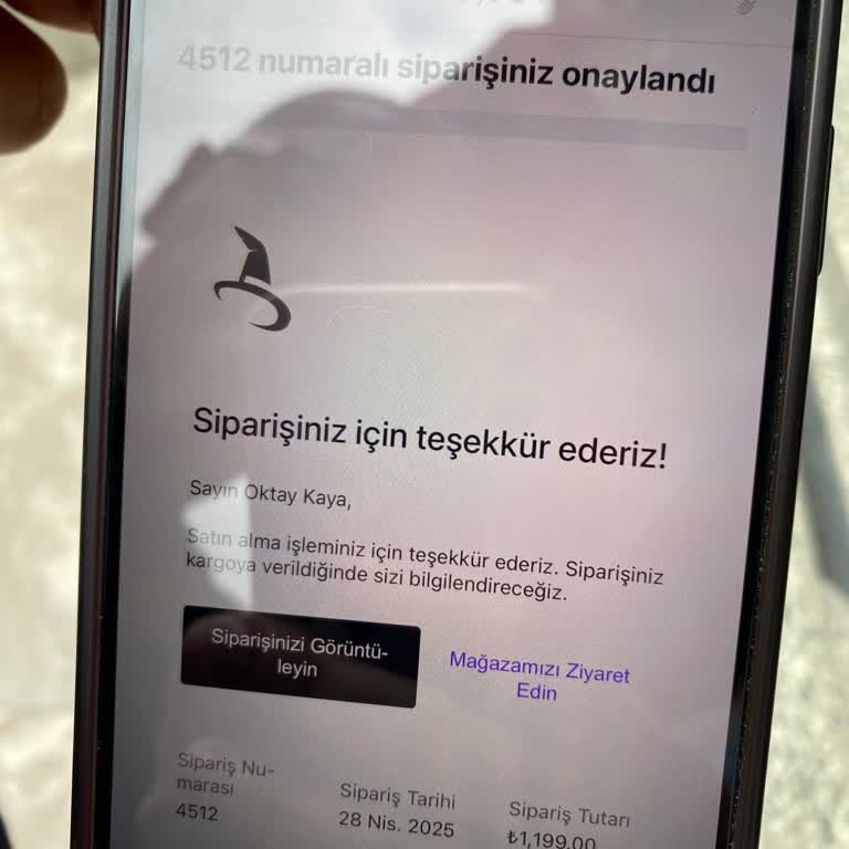 Sipariş Teslim Edilmedi, Firmaya Ulaşılamıyor