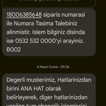 Taahhüt Süresi Bitmeden Operatör Değişikliğinde Haksız Cayma Bedeli Talebi