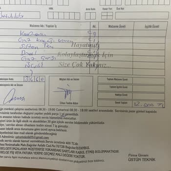 Vestel Buzdolabı Tamiri Sonrası Tekrar Eden Arıza Ve Eksik İade Mağduriyeti