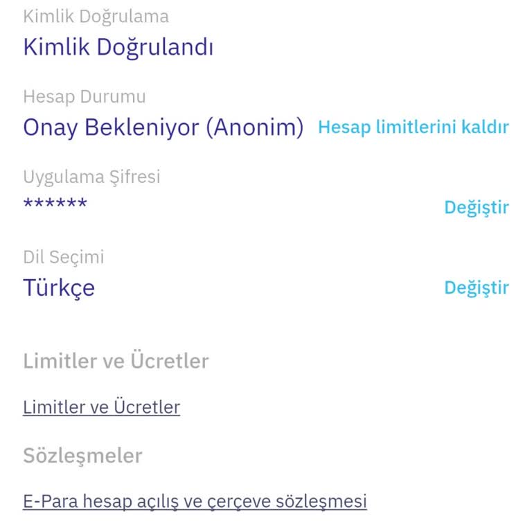 Hesap Onay Sürecinin Aşırı Yavaş Olmasından Şikayetçiyim