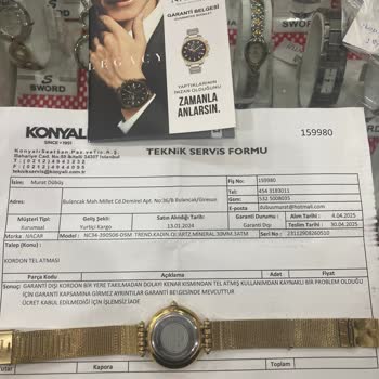 Saatte Kordon Sorunu Ve Servis Ücretinden Memnuniyetsizlik