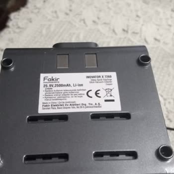 Fakir Elektrik Süpürgesi Çekim Gücü Sorunu Ve Yetersiz Müşteri Hizmeti