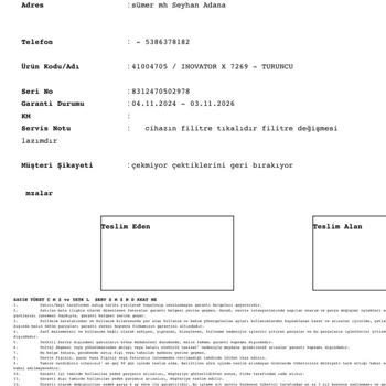 Fakir Elektrik Süpürgesi Çekim Gücü Sorunu Ve Yetersiz Müşteri Hizmeti