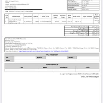 İade Edilmeyen Spor Ayakkabı Ve Red Gerekçesi