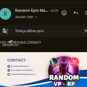 PUBG Random Uc Kullanılmış Kod Gönderildi