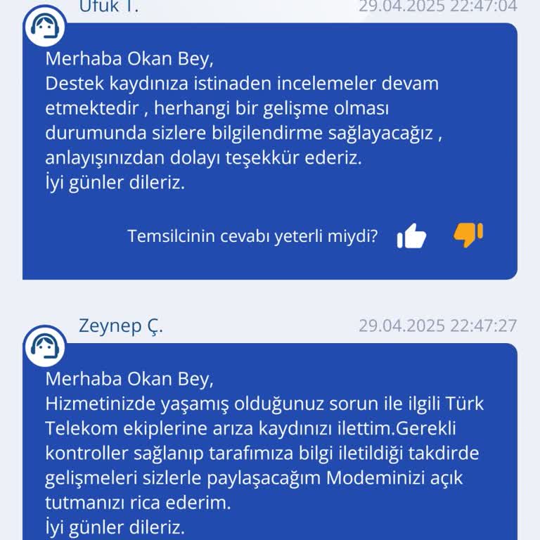 TurkNet İnternet Kesintisi Ve Çözüm Sunulmayan Destek Mağduriyeti