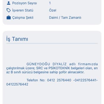 İş İlanında Belirtilmeyen Yaş Sınırı Nedeniyle Mağduriyet