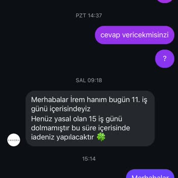 İade Sürecinde İlgisizlik Ve Gecikme Hayal Kırıklığı Yarattı