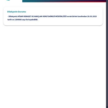Yatırılan Harç İadesinin Gecikmesi Ve İletişim Sorunu