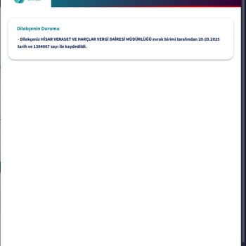Yatırılan Harç İadesinin Gecikmesi Ve İletişim Sorunu