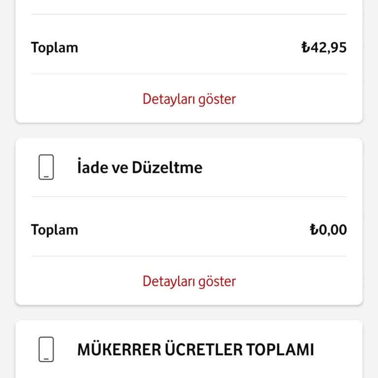 Vodafone'un İade Edilen Tutarı Tekrar Faturaya Yansıtması Mağduriyet Yarattı