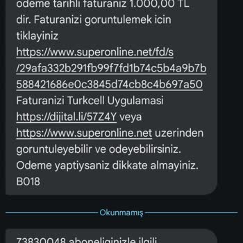 Kapatılan İnternet İçin Haksız Faturalandırma Ve İptal Sorunu