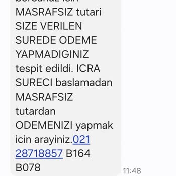 25 Yıl Önce Kapanan Hattım İçin Haksız İcra Ve Sürekli Rahatsız Edilme