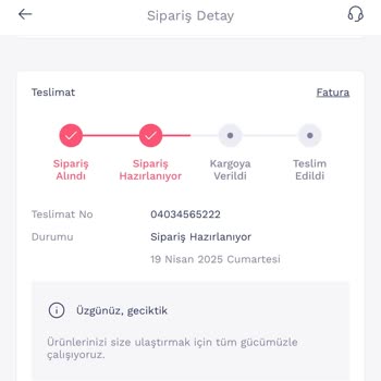 Penti Siparişim Günlerdir Kargoya Verilmedi, Mağdur Ediliyorum