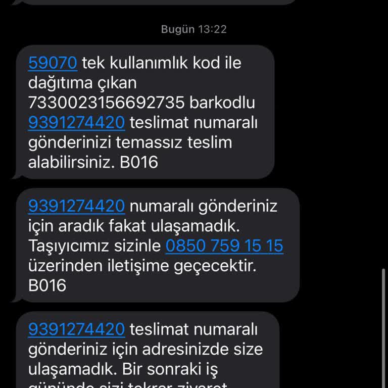 Zile Basılmadan Teslimat Yapılmadan Gidildi!