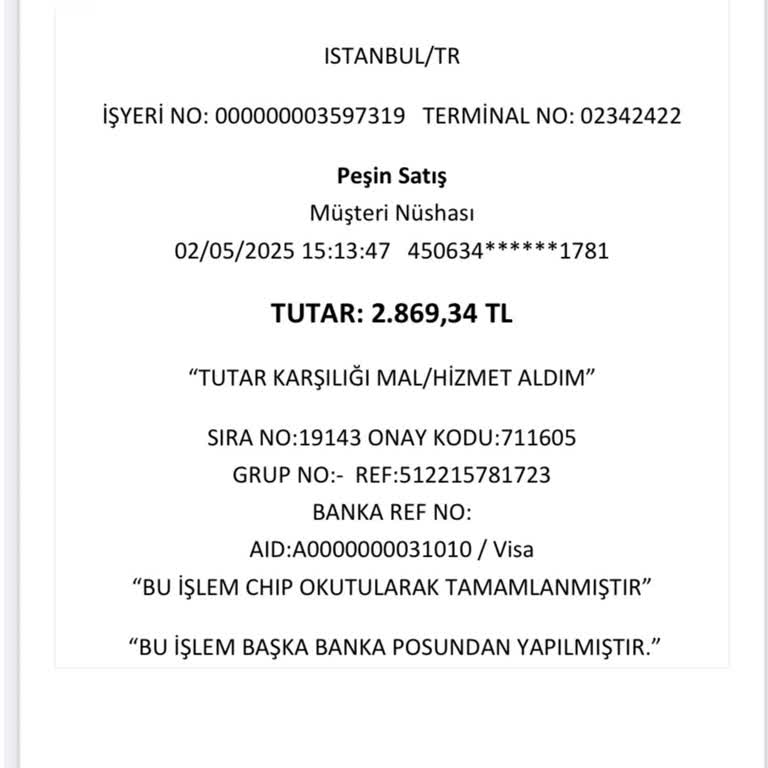 Tüvtürk Gezici İstasyonda Ekstra Ücret Alındı