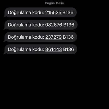 Bilgim Dışında Gelen Doğrulama Kodları Ve Spam Mesajlar Endişe Yaratıyor