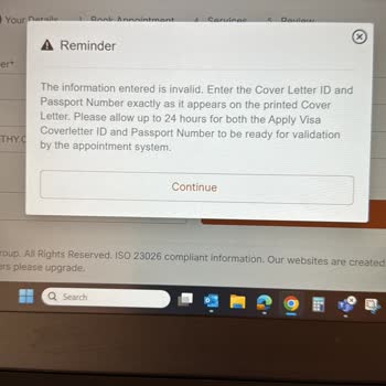 VFS Global Danimarka Vize Randevu Sisteminde Sürekli Hata Alıyorum Ve Sorunum Çözülmüyor