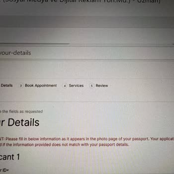 VFS Global Danimarka Vize Randevu Sisteminde Sürekli Hata Alıyorum Ve Sorunum Çözülmüyor
