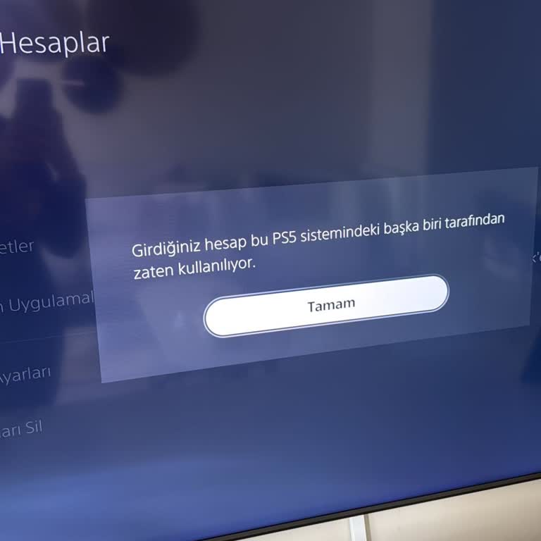 PS5te PlayStation Hesabıma Giriş Yapamıyorum Müşteri Hizmetlerine Ulaşamıyorum