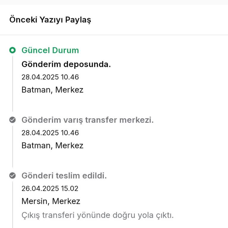 PTT'nin Geciken Teslimatıyla Mağduriyet Yaşıyorum