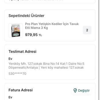 Migros Petimo'dan Alınan Mama Siparişi 17 Gündür Hazırlanamıyor