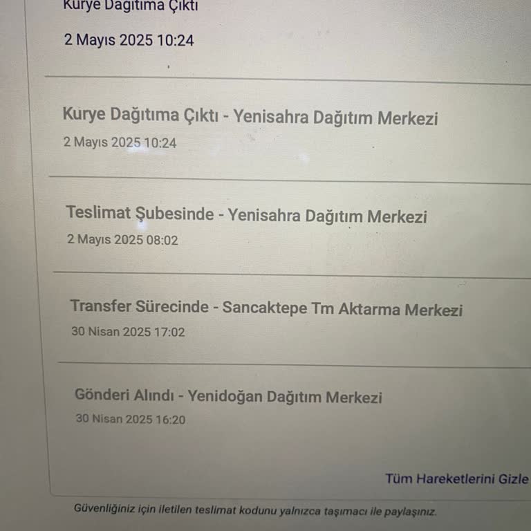 Adres Değişikliği Yapılmasına Rağmen Ürün Eski Adrese Gönderildi, Çözüm Yok