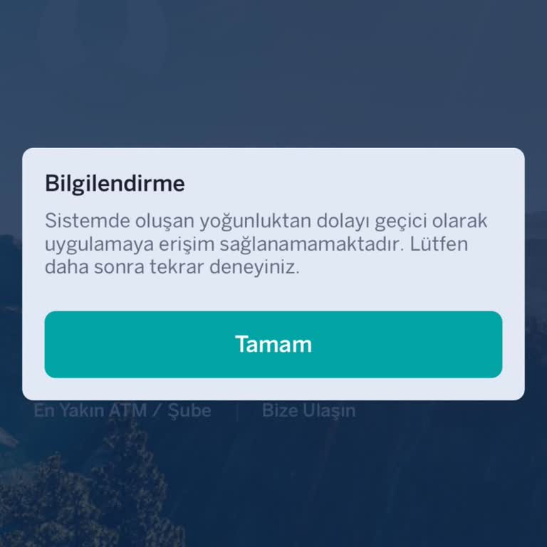 Mobil Uygulama Erişim Sorunu: Hesaplarıma Ulaşamıyorum