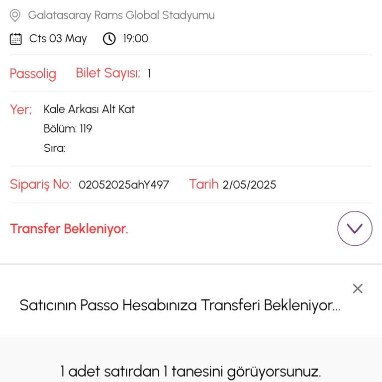 Maç Bileti Transferi Belirsizliği Ve İletişim Eksikliği Mağduriyeti